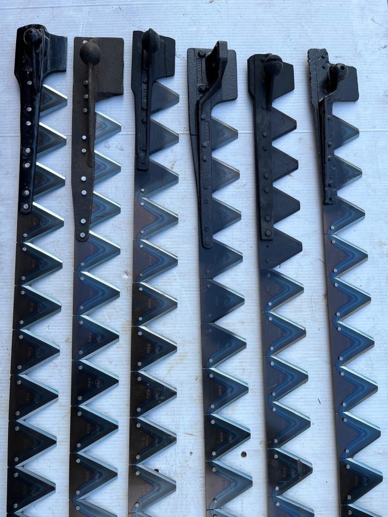 Finger bar mower spares