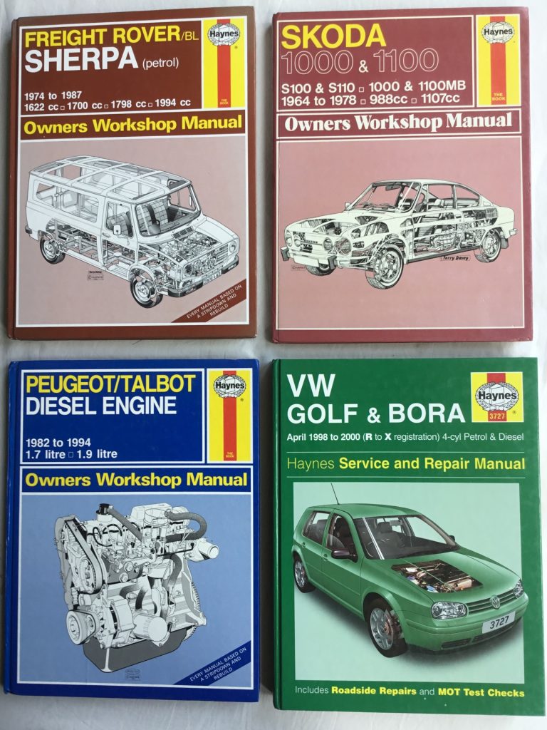 Haynes workshop manuals