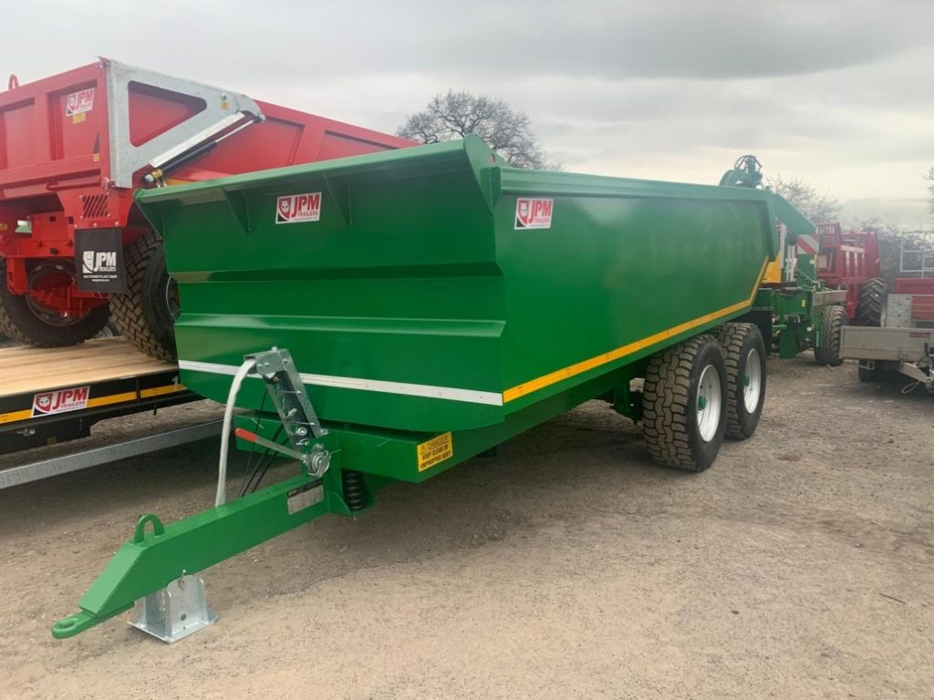 JPM High Tip Dump Trailer