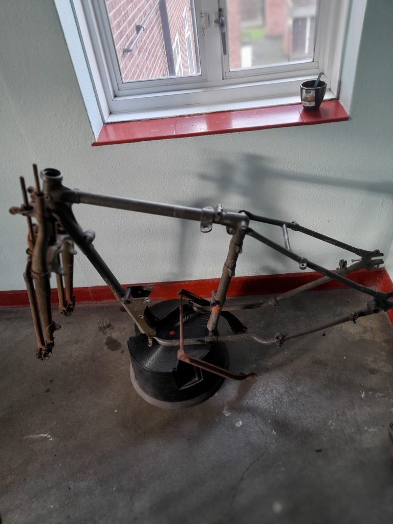 Bsa 1940s M20 Army M20 motorbike frame