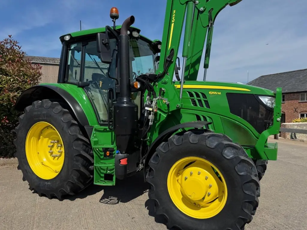 John Deere 6155M, 2022, 2,618 hours
