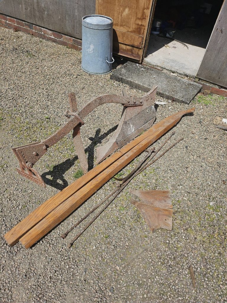 Cockshutt Dux horse plough
