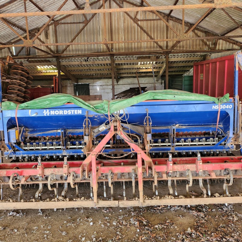 Ransom Nordsten NS4030 + Farmforce cultivator combination 4m drill