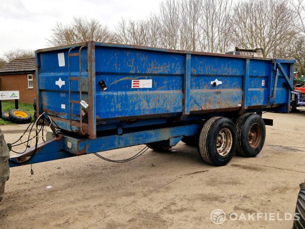1989 A S Marston 12 Ton Grain Trailer