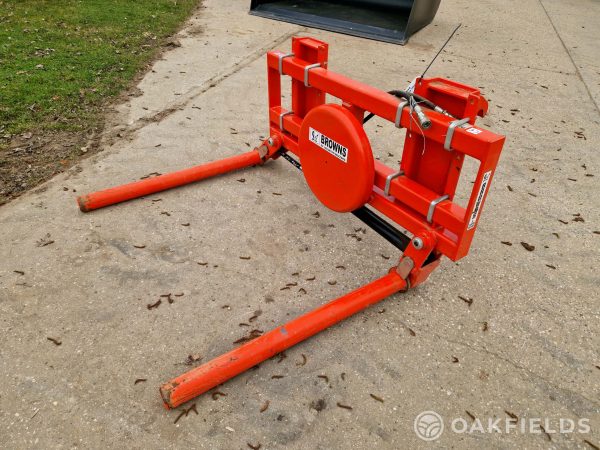Browns Wrapped Round Bale Handler