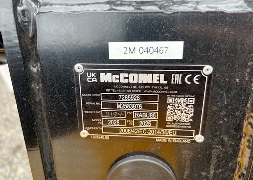Mc Connell PA7285T Hedgecutter