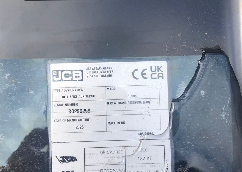 Jcb 980/A7820 Forklift Accs