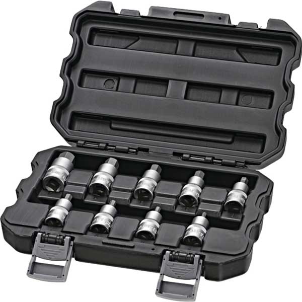 GRANIT BLACK EDITION 1/2″ bit socket set, hexagonal