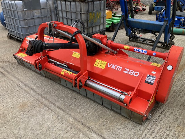 KUHN FARM MACHINERY VKM280 FLAIL MOWER/TOPPER