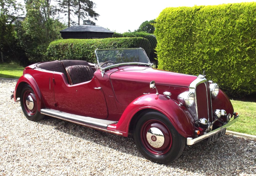 1947 Rover 12 Tourer. Excellent usable example.