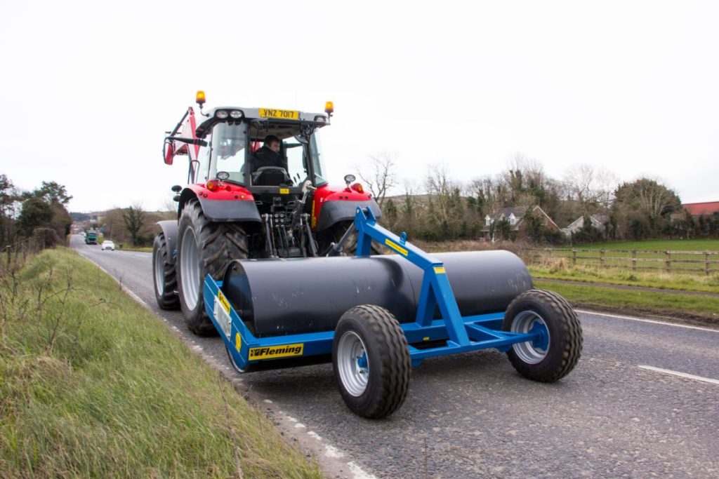 Fleming Hydraulic Lifting Roller – 8ft or 9ft Available