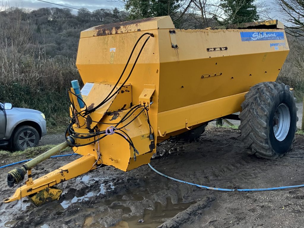 Shelbourne Reynolds Powerspread Dairy 1600 Muck Spreader