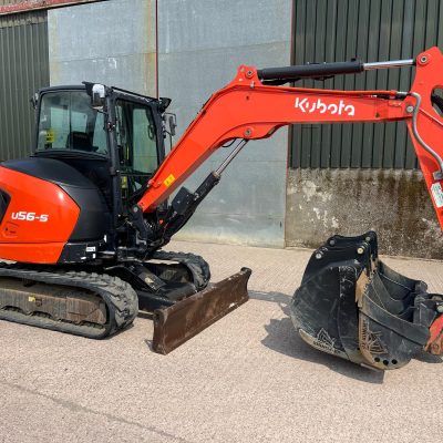 Kubota U56-5 5.6t Mini Digger