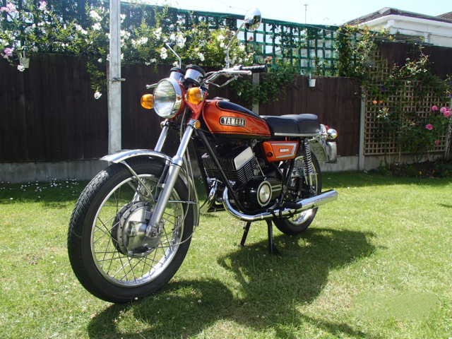 Yamaha YR5 350cc 1972 UK Bike