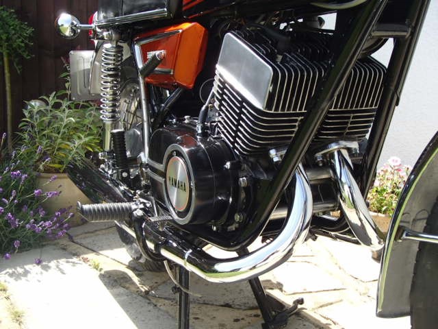 Yamaha YR5 350cc 1972 UK Bike