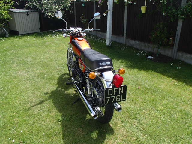 Yamaha YR5 350cc 1972 UK Bike