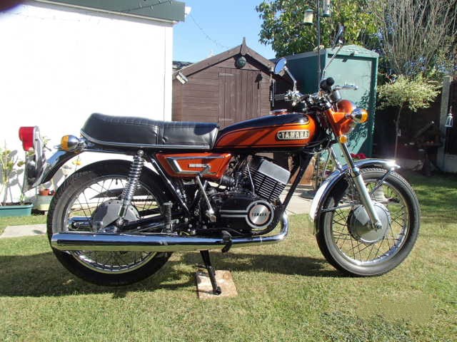 Yamaha YR5 350cc 1972 UK Bike