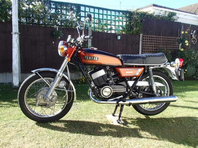 Yamaha YR5 350cc 1972 UK Bike