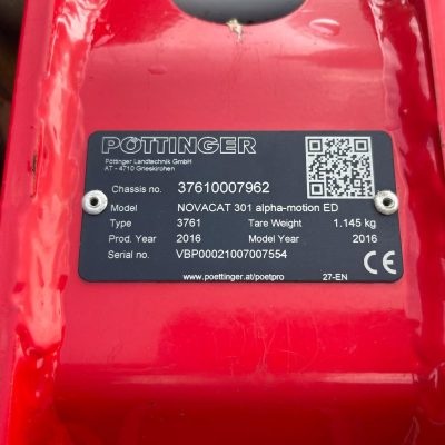 Pottinger Novacat 301 Alpha Motion