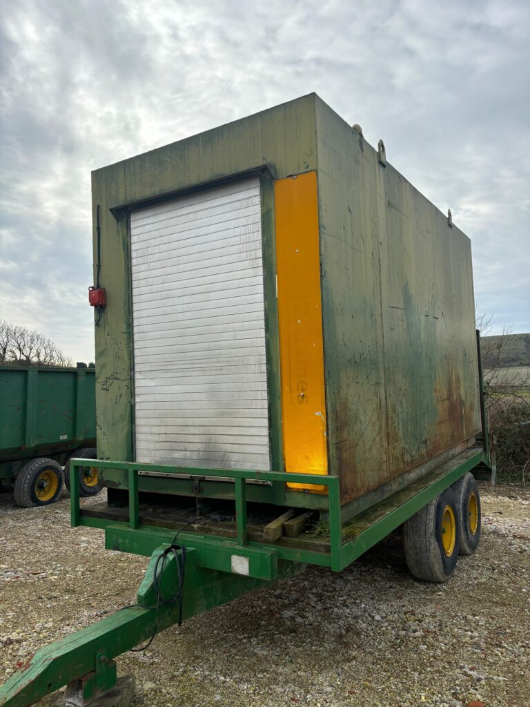 13,000 Litre Dual tank Steel Bunded Diesel Tank. Lockable Cabinet & Pumps.