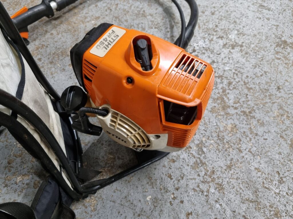 Stihl FR450 backpack strimmer