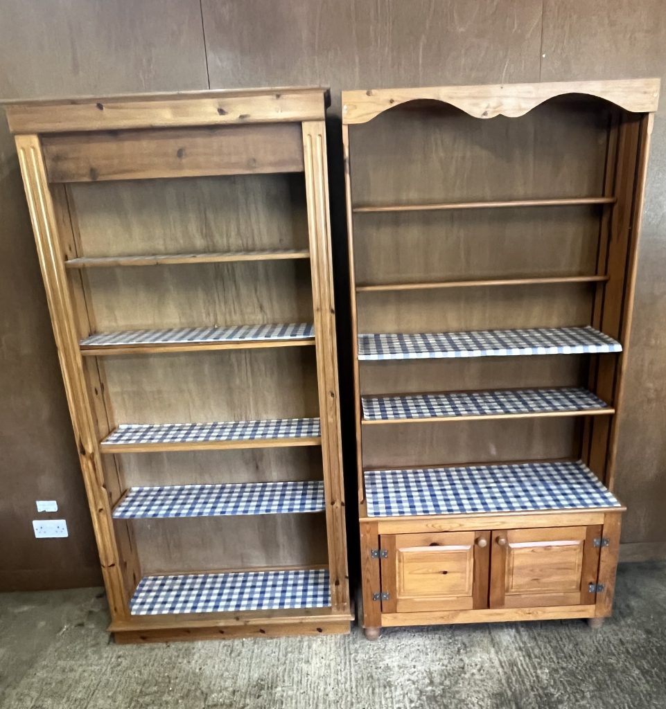 Pine Farm Shop display Cabinets