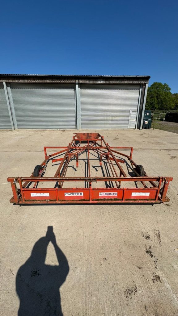 Bale sledge & flat 8 grab