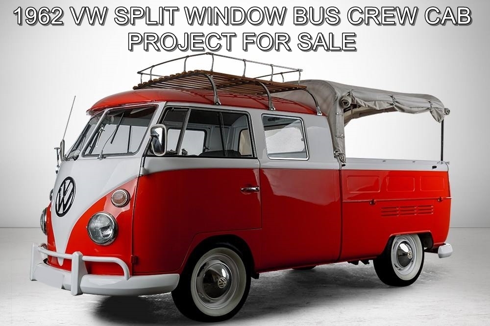 VW T1 Crew Cab German made project - price reduced