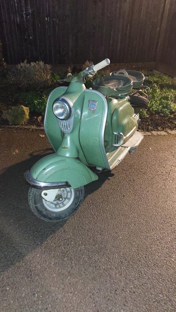 1956 NSU Prima - running on the road