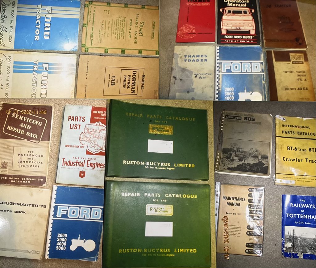 Various instruction books