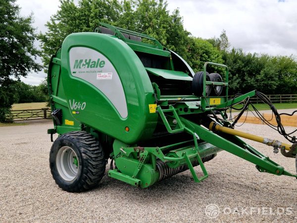 2012 McHale V640 round baler