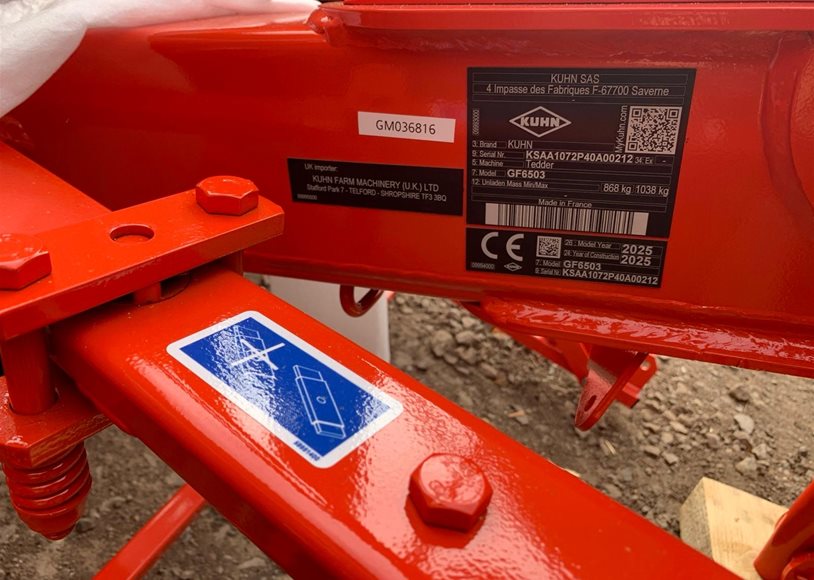 Kuhn GF6503 Tedder