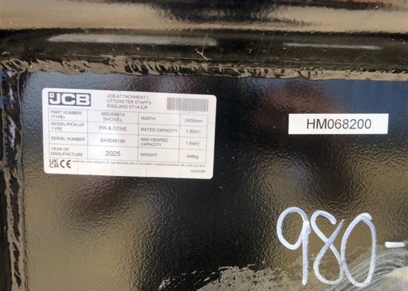 Jcb 980/A9974 Forklift Accs