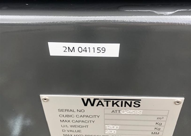 Phillip Watkins 1200KG Ballast Weight