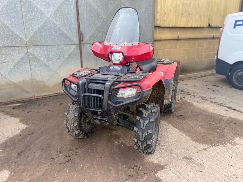 Honda TRX520 4x4 Automatic DCT Power steering, £5995 Plus Vat