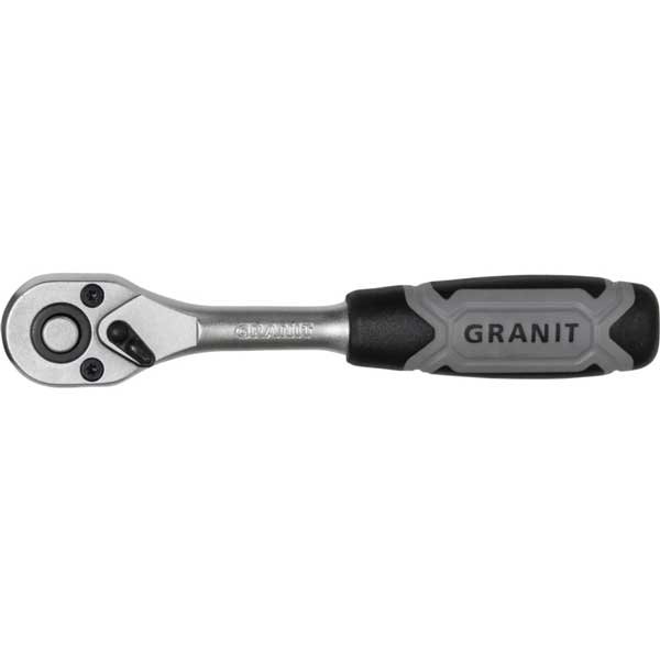 GRANIT BLACK EDITION 1/4″ reversible ratchet, 72 teeth