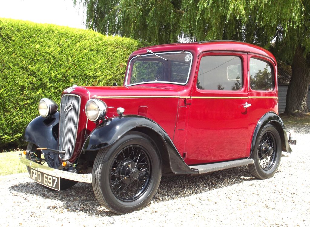 1938 Austin 7 Ruby De Luxe