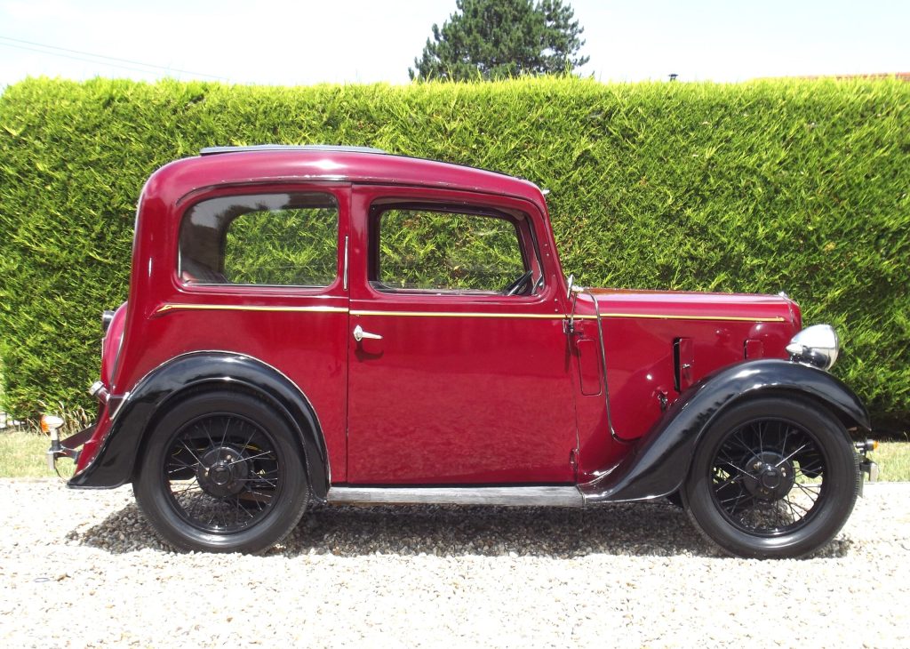 1938 Austin 7 Ruby De Luxe