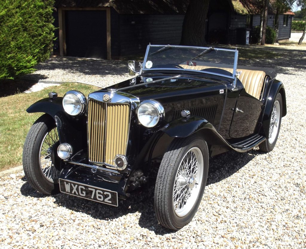 1948 MG TC – immaculate example. Deposit taken