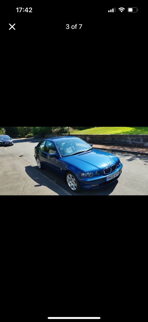 BMW 318TI COMPACT 2002 GENUINE 14900 MILES