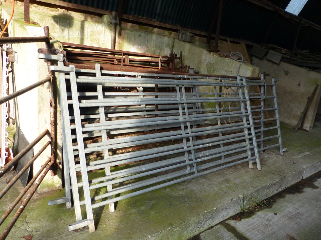 Galvanised Hurdles