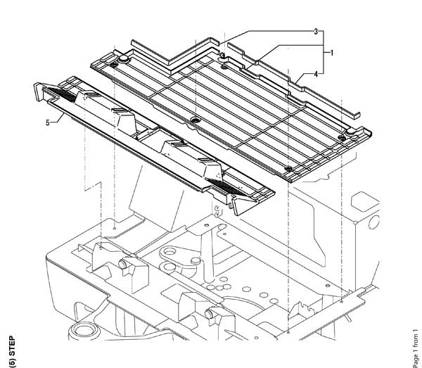 Yanmar Genuine Canopy Step Front SV17