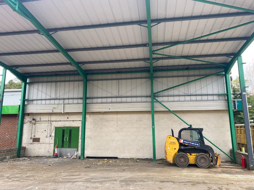 Agricultural Barn Frame (13m x 13m x 6m)