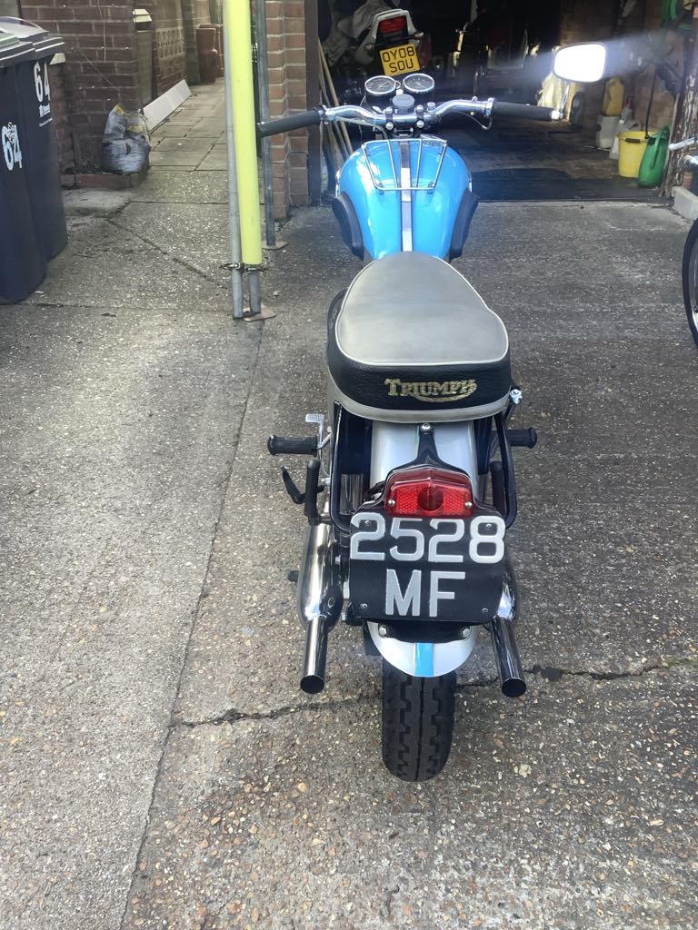 Triumph bonniville t120r 1961 pre unit