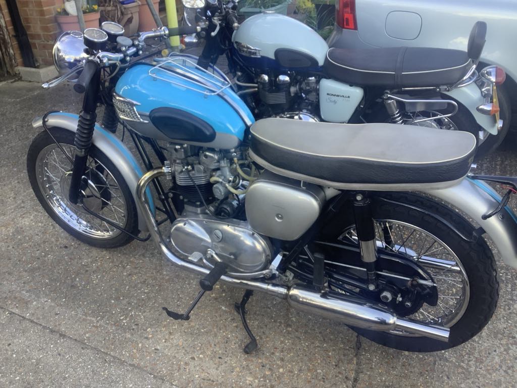 Triumph bonniville t120r 1961 pre unit