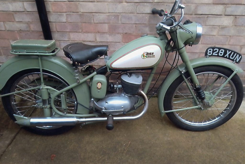 BSA D1 1955