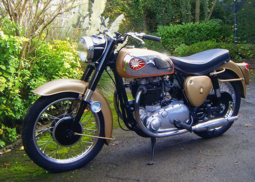 BSA Golden Flash 1958