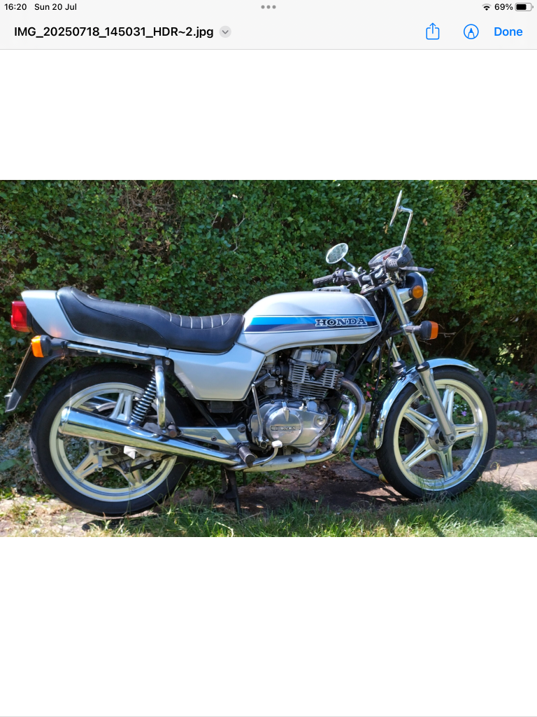 Honda CB250N superdream