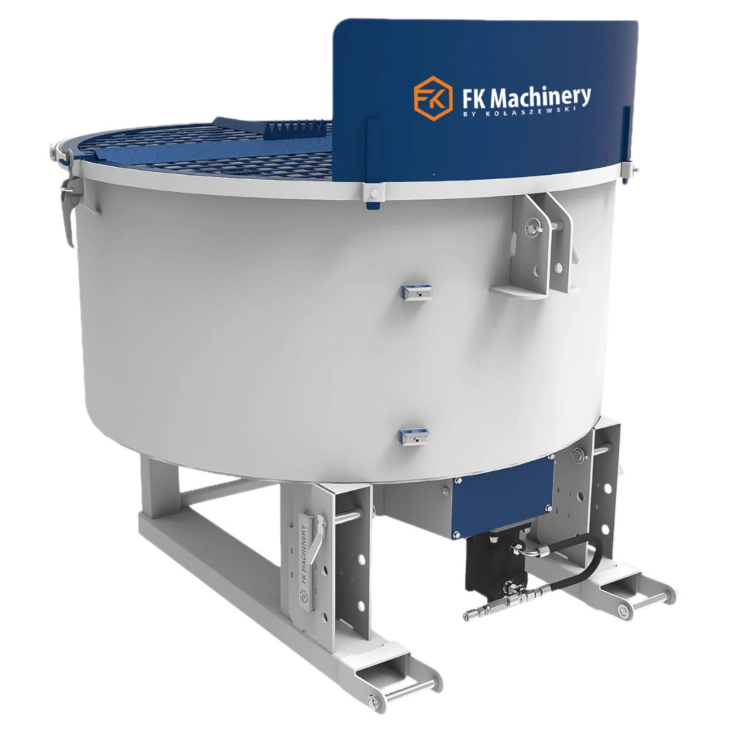 Pan Mixer For Sale – FK Machinery Hydraulic Drive 800