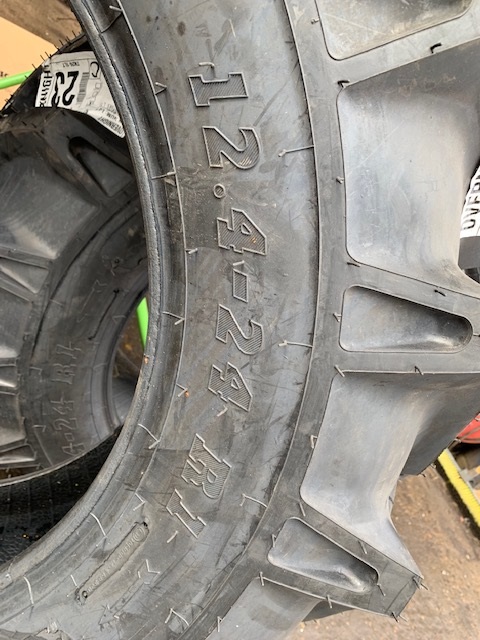 New MRL 12.4-24 Tractor Tyres